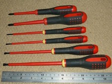 BAHCO 6 VDE 1000V ERGO SCREWDRIVER Genuine NEW BE 8620S 8255S Slotted Phillips