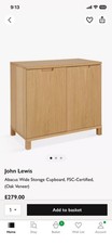 John Lewis Abacus Oak Veneer