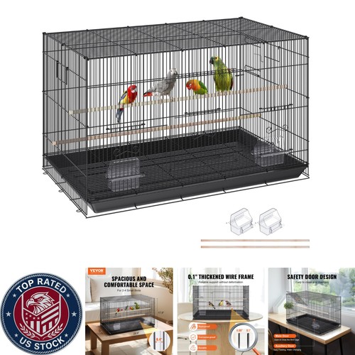 Ample flight bird cage with - bird,