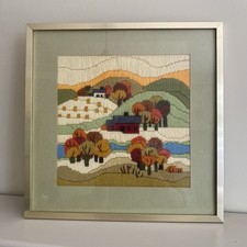 Vintage Framed Wool Long