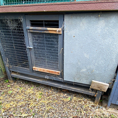 Wooden hutch animal cage - hutch,