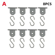 8 Pack Awning Rail Hook Ring