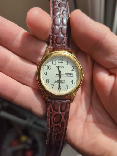 Vintage lorus lumibrite - lumibrite, mens