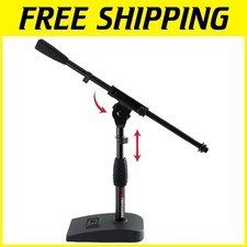 Short Mic Stand with Weighted