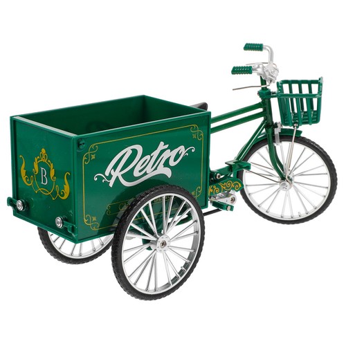 Vintage tricycle figurine - vintage,