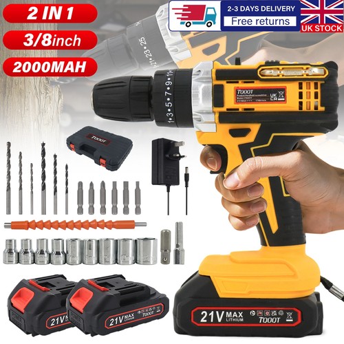 21v cordless hammer drill - 21v,