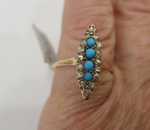 14k vintage gold old miner - vintage,
