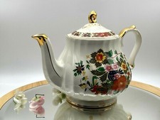 VINTAGE SADLER TEA POT SWIRL
