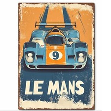 Le Mans Racing Artwork Vintage