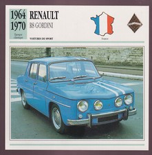 1964-1970 Renault R8 Gordini