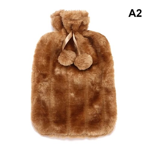 Hot water bottle with cover - hot,