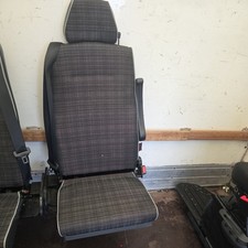 Mercedes Sprinter W906 Crafter Rear Seat Single Bench + Seat Belt + Arm Rest