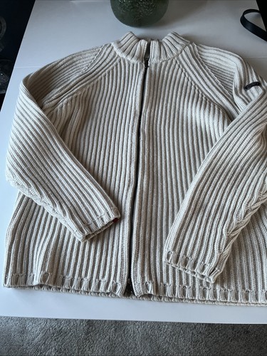 Schott zip beige chunky - up,