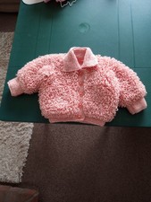 hand knitted loopy jacket in