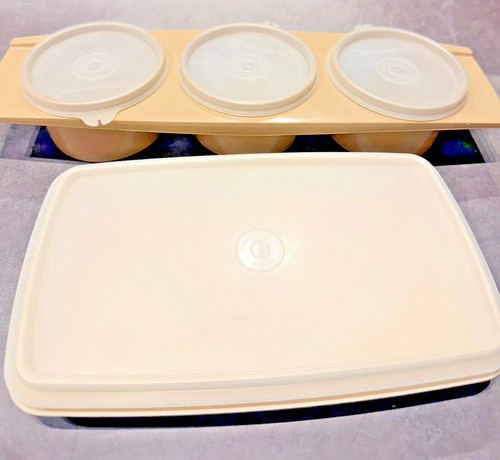Vintage tupperware picnic - tupperware, set