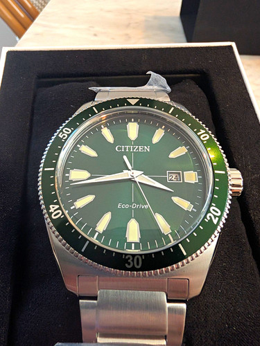 Citizen eco drive diver - citizen, green