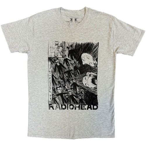 Radiohead shirt scribble - radiohead,