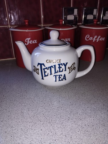 Vintage tetley large teapot - large,
