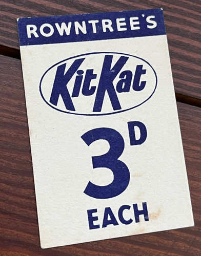 Vintage rowntree kit kat - kit,