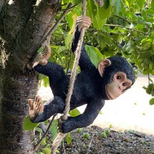 Hanging monkey ornament - monkey,