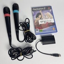 2 SingStar Wired Microphones +
