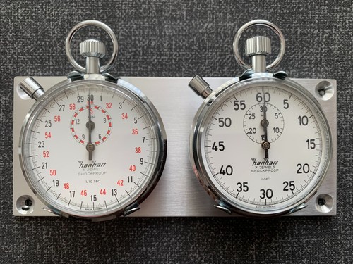 German hanhart stopwatch set - stopwatch,
