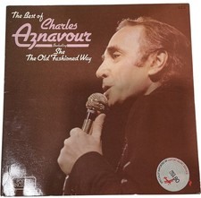 The Best Of Charles Aznavour Vinyl Record Album The Old Fashioned Way 6193
