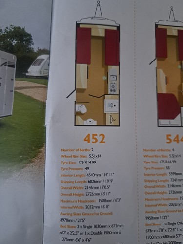 Caravan berth compass - berth,