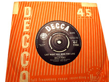 45rpm vinyl record...Billy