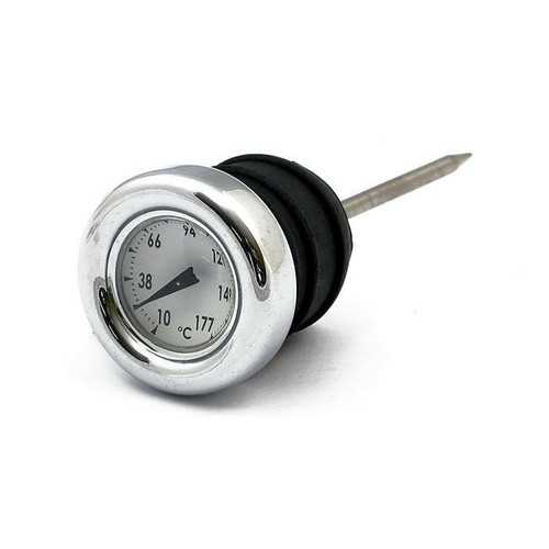 Dipstick thermometer chrome - thermometer,