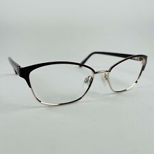 SPECSAVERS eyeglasses BURGANDY HALF RIM CAT EYE  glasses frame MOD: 30549685