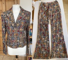 Voyage Passion Jacket & Trousers Set Vintage Y2K Size 10