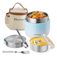 40oz Insulated Food Jar with 2