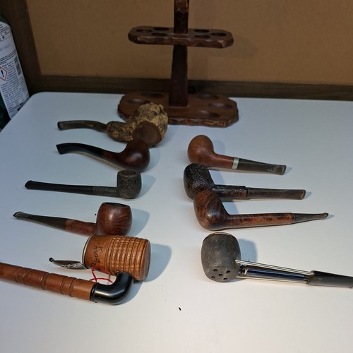 Vintage tobacco pipe job lot - vintage,