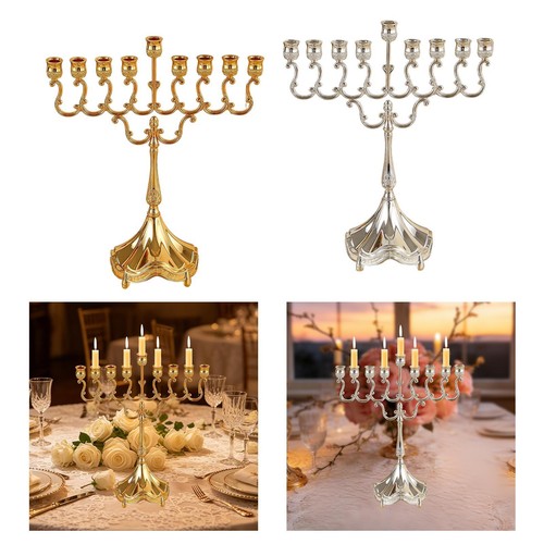 Hanukkah menorah candle - hanukkah,