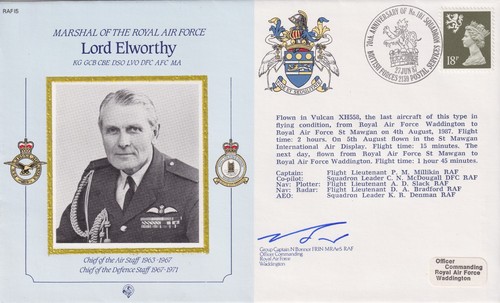 Vulcan xh558 flown cover - vulcan,