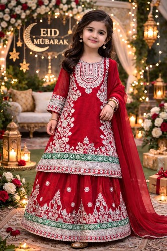 Pakistani red and mustard - and,