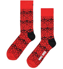 Happy Socks Marvel Spiderman Socks, Red