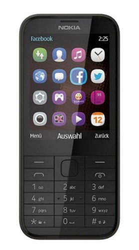Nokia 225 black - -, (unlocked)
