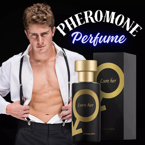 Perfume with pheromones for - with,