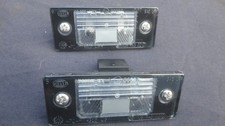 2 x GENUINE VW REAR NUMBER