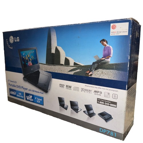 Dp781 portable dvd player - lg,