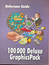 Serif 100,000 Delux GraphicsPack - 9 CD ROM discs and Reference Guide book