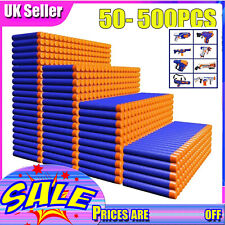1-500PCS Bullets for 7.2cm Refill Foam Darts for X Shot Elite 2.0 UK Stock