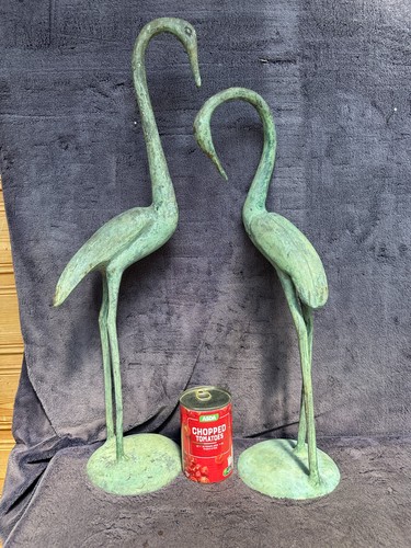 Huge vintage pair bronze - pair,