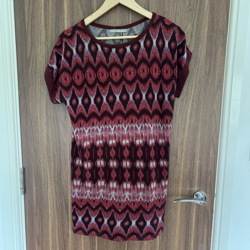 Ladies jumper dress - dress, red