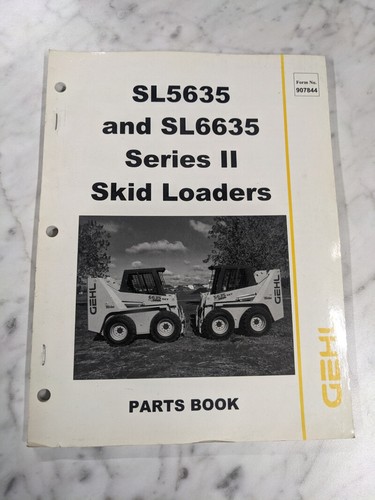Gehl service parts book - service,