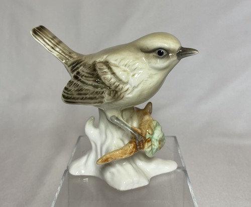 Vintage fine bone china wren - fine,