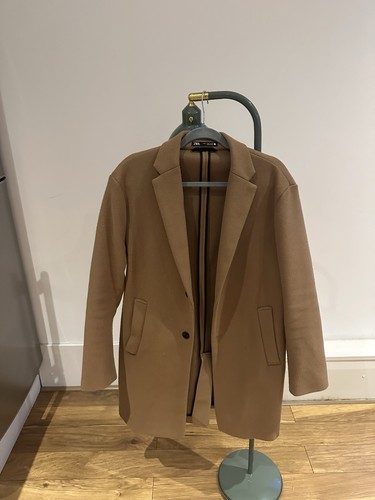Zara way coat - zara, camel