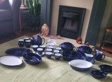 Denby baroque cobalt blue - cobalt, blue,
